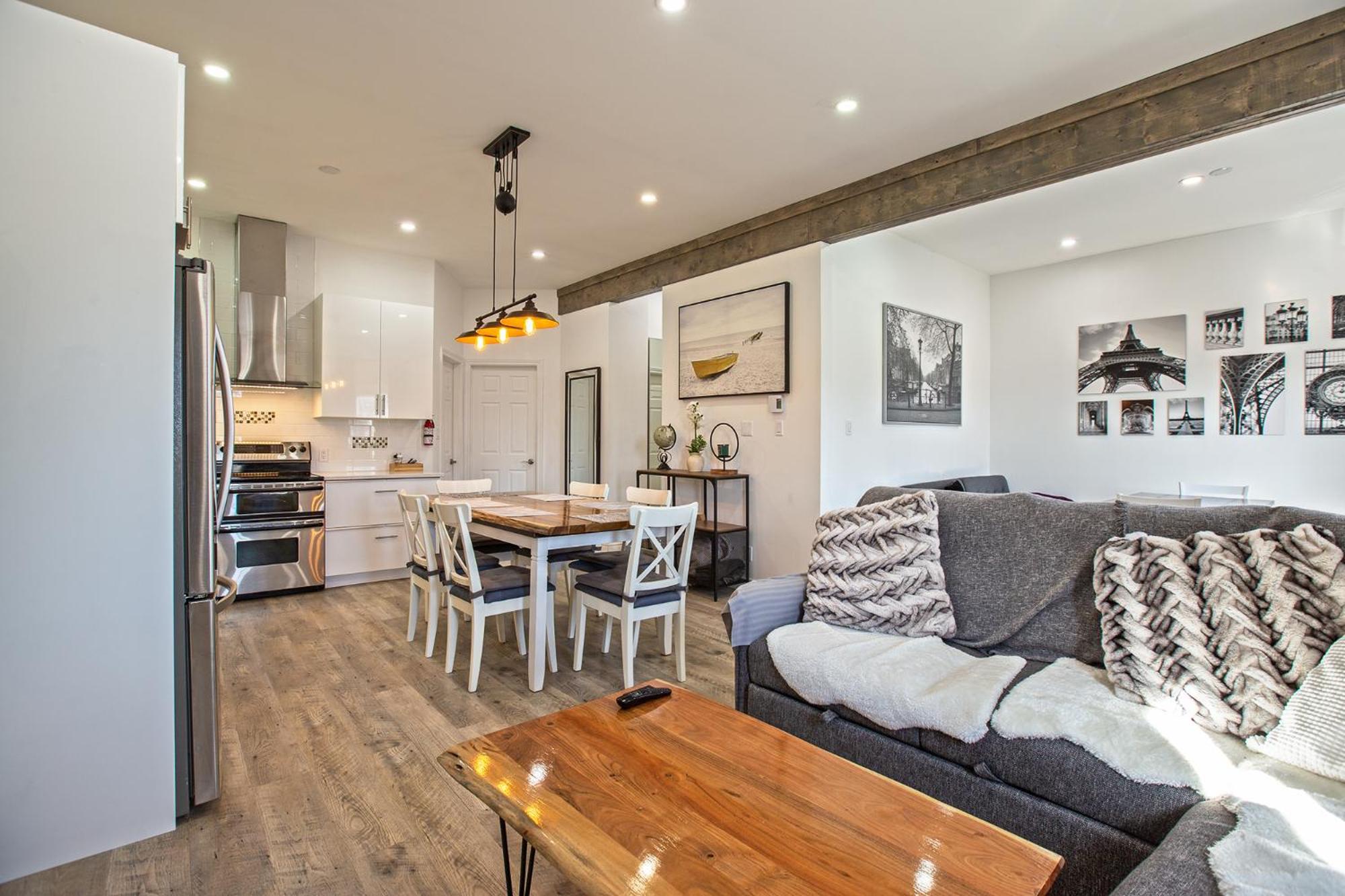 5705-Modern 2 Bd / Fully Equipped, Near Dt Mtl Apartment Montreal Bagian luar foto