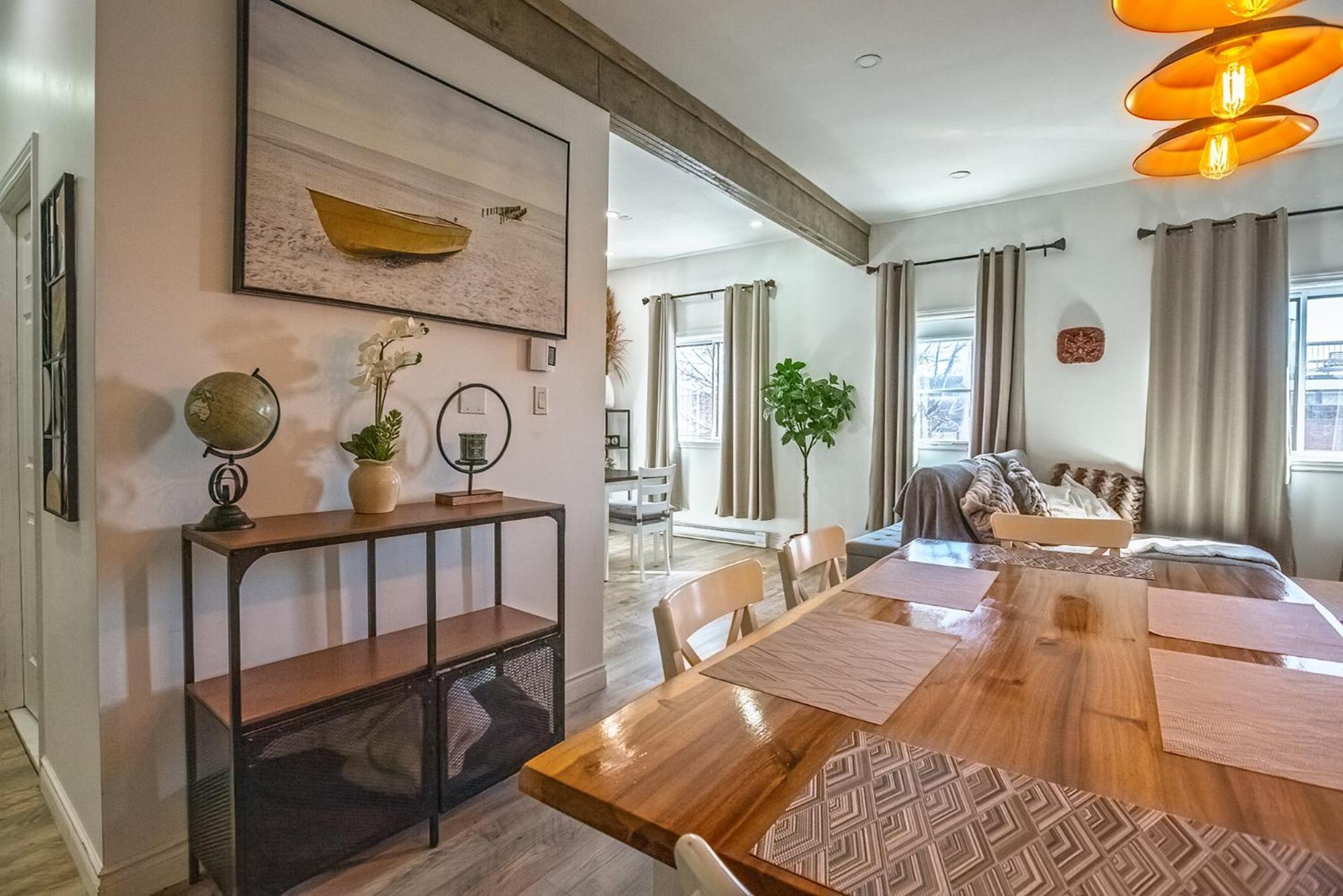 5705-Modern 2 Bd / Fully Equipped, Near Dt Mtl Apartment Montreal Bagian luar foto